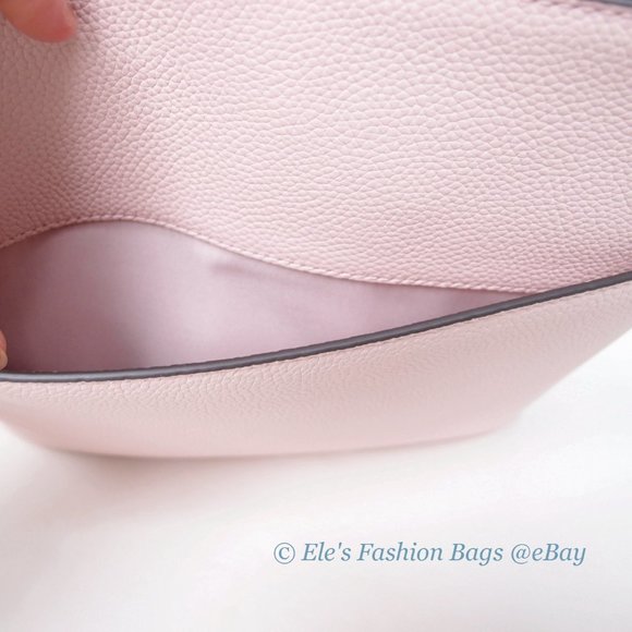 NWT Tory Burch Everly Swingpack Pink Leather Convertible Shoulder Bag Crossbody - Picture 11 of 16